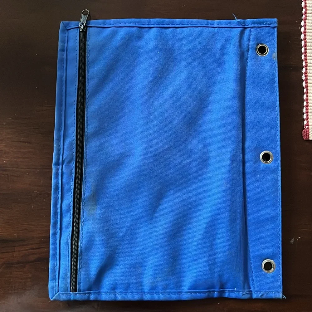MEAD Five Star Pencil Pouch School Office Organizer Pen Marker 3 ring binder